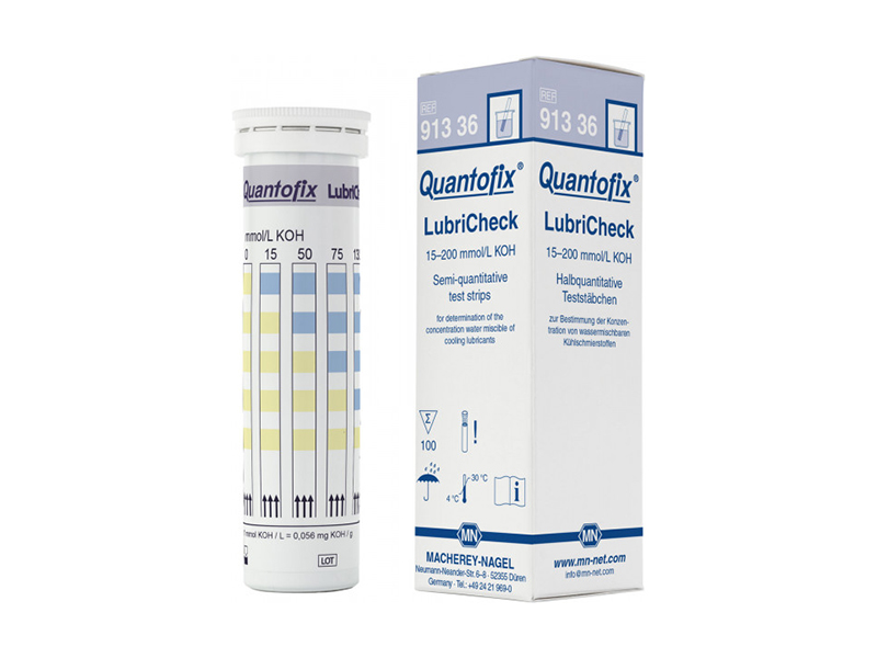 德國MN QUANTOFIX冷卻潤滑劑半定量測試條 （LubriCheck）91336