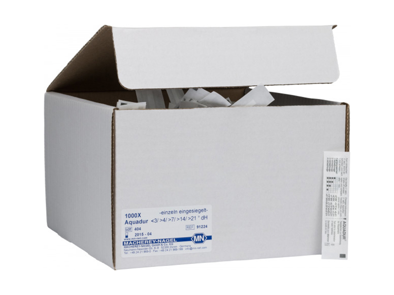 德國MN水硬度測試條Aquadur 4-21 91224