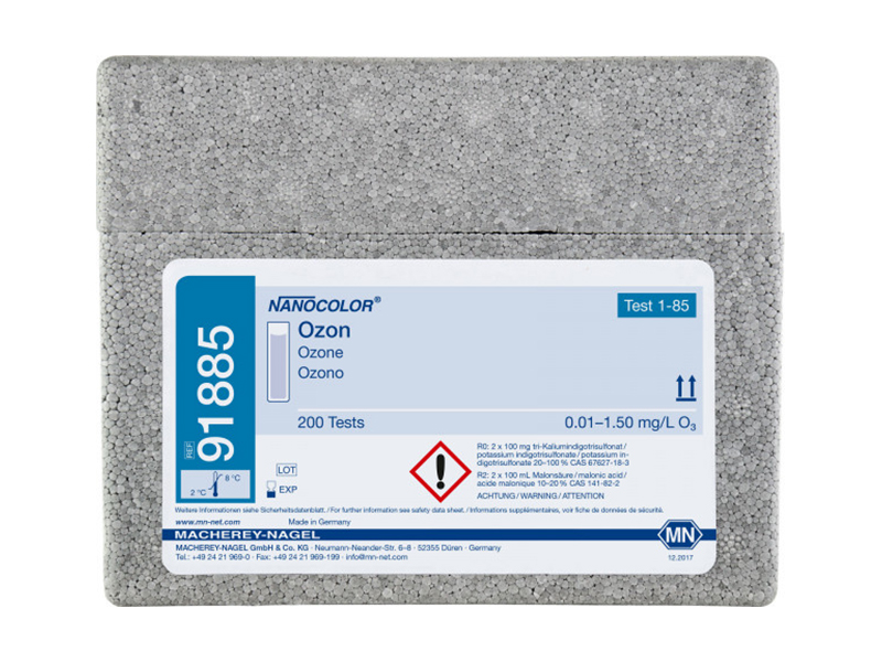 德國MN NANOCOLOR<sup>?</sup>臭氧標準測試試劑 （91885）