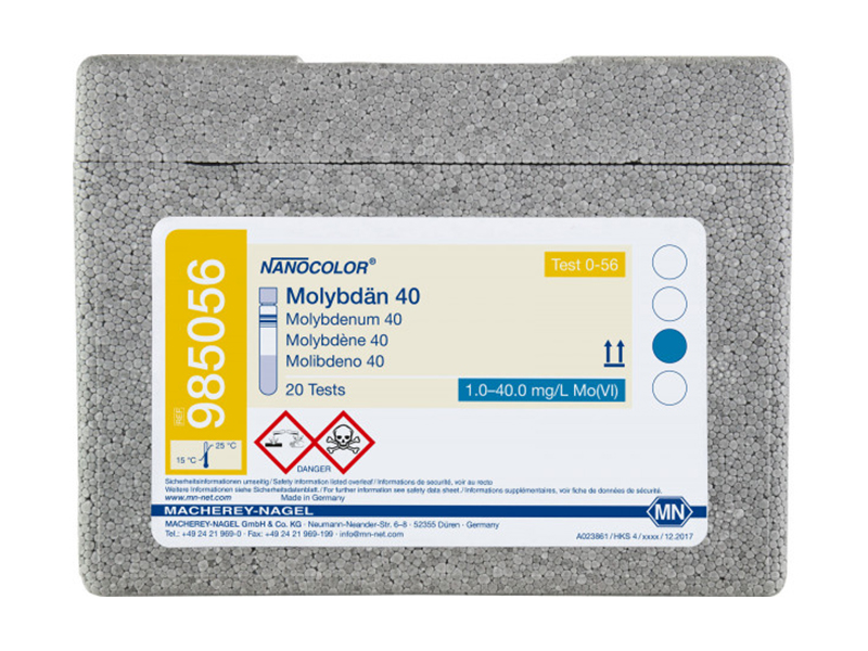 德國MN 鉬預裝管試劑（Molybdenum）985056