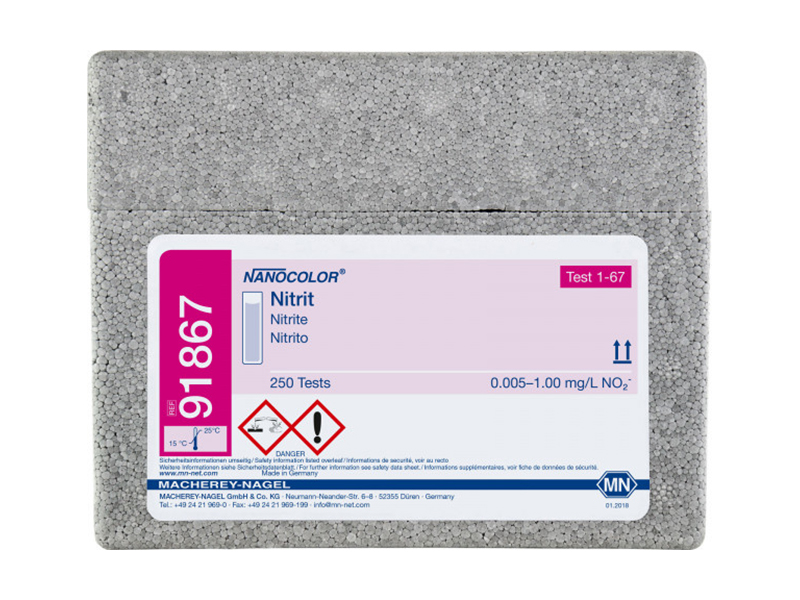 德國MN亞硝酸鹽標準測試試劑（Nitrite）91867