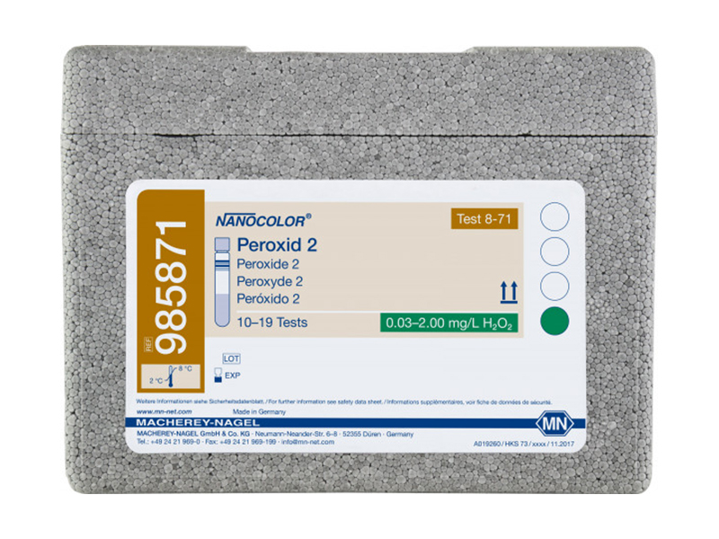 德國MN雙氧水預裝管試劑 ( Peroxide ) 985871