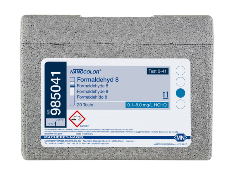 德國MN甲醛預裝管試劑（Formaldehyde 8）985041
