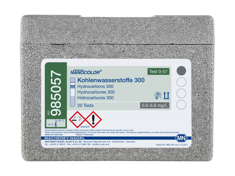 德國(guó)MN碳?xì)浠衔镱A(yù)裝管試劑( Hydrocarbons ) 985057