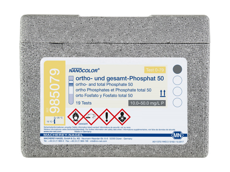 德國(guó)MN正和總磷酸鹽預(yù)裝管試劑( Phosphate 50) 985079