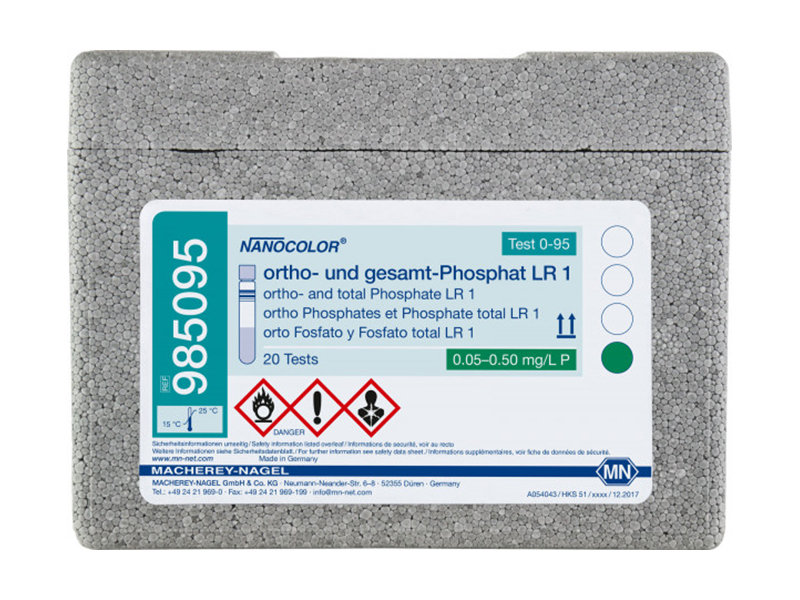 德國(guó)MN正和總磷酸鹽預(yù)裝管試劑( Phosphate ) 985095