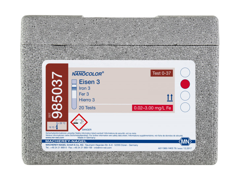 德國MN鐵預裝管試劑( Iron 3)985037