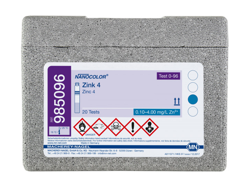 德國MN鋅預裝管試劑（Zinc 4）985096