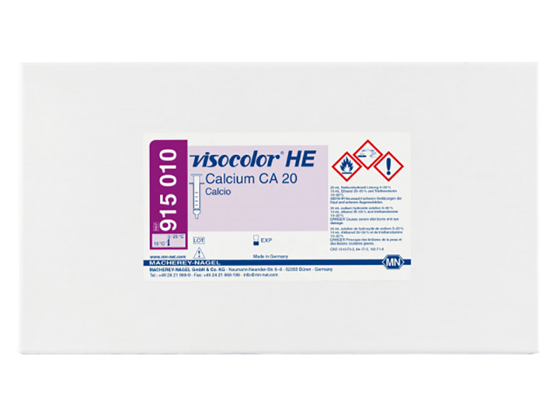 德國(guó)MN VISOCOLOR HE鈣CA 20滴定測(cè)試盒 ( Calcium ) 915010 / 915210 (補(bǔ)充裝）