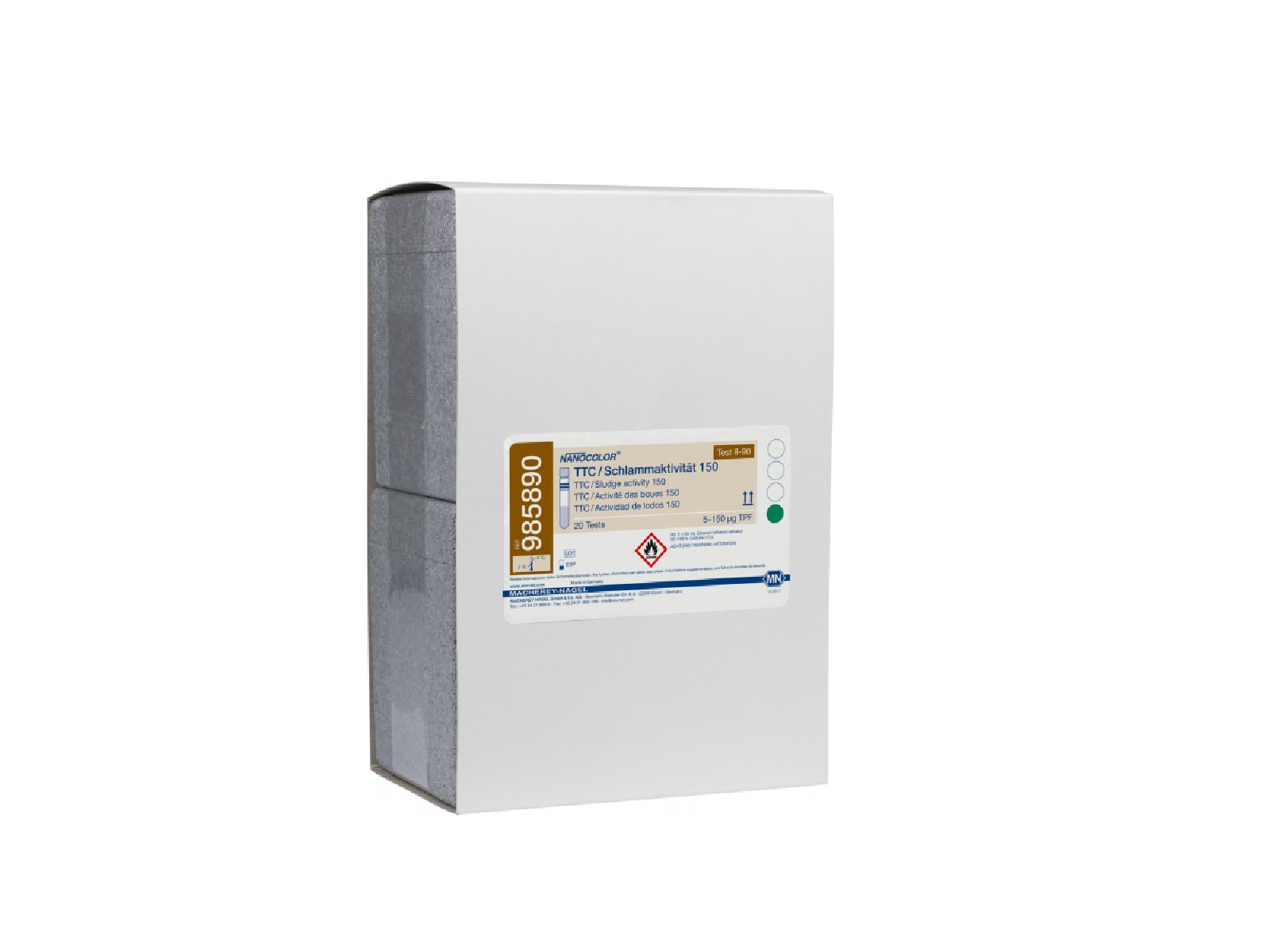 德國MN TTC/泥漿活性預裝管試劑 985890