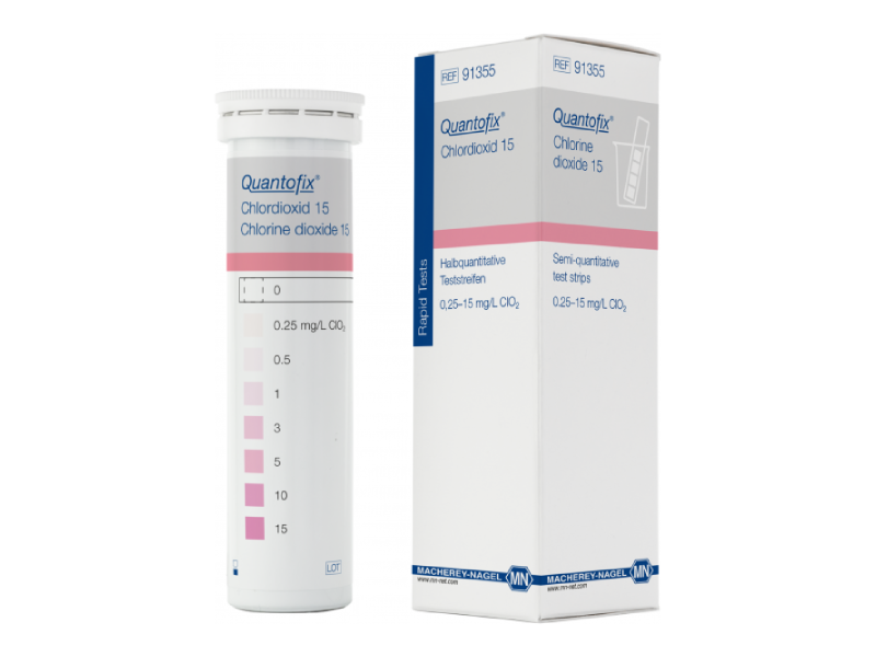 德國MN QUANTOFIX二氧化氯 15半定量測試條（Chlorine dioxide 15）91355