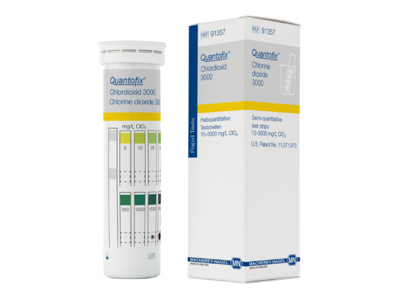 德國MN QUANTOFIX二氧化氯 3000半定量測試條（Dioxyde de chlore 3000）91357